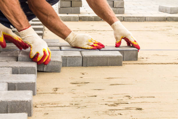 Residential Paver Driveway in Murphys Estates, SC